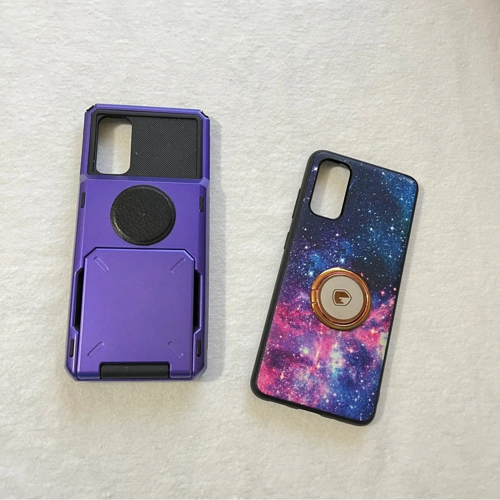 Samsung Galaxy S20 Two (2) Phone Cases Blue nebula - Picture 1 of 3